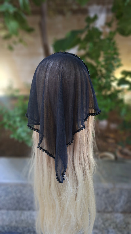 تل اسکارف مرواریدی و کریستالی